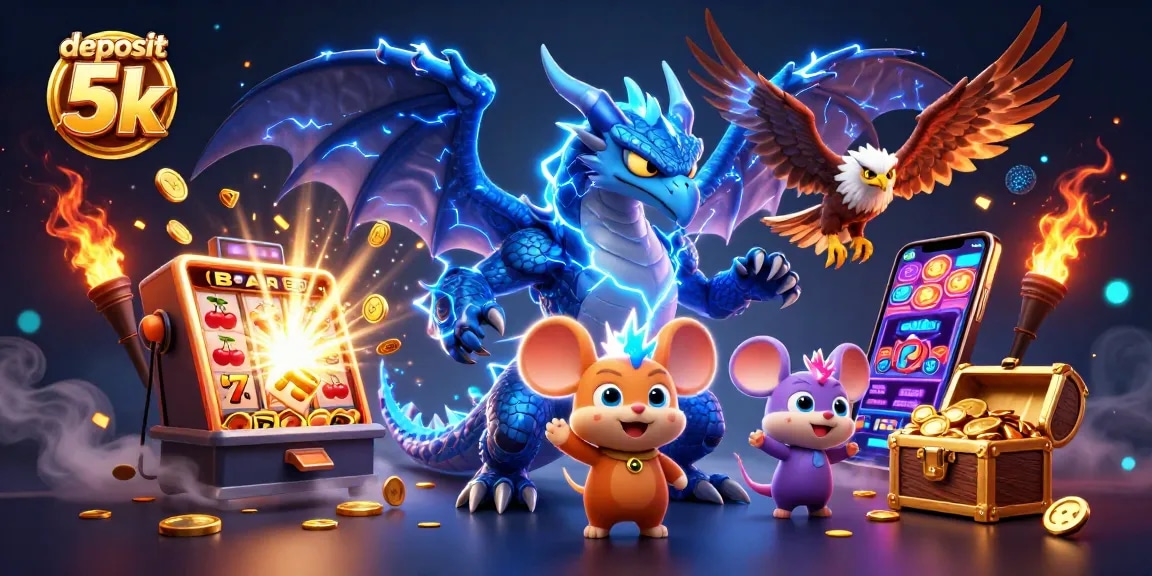 Experience exhilarating wins with deposit 5k at dynamic casino slots, bursting with exciting rewards and action.