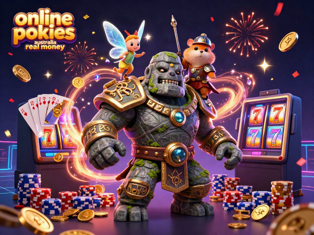 Spin the reels and win with online pokies Australia real money in this vibrant casino scene.