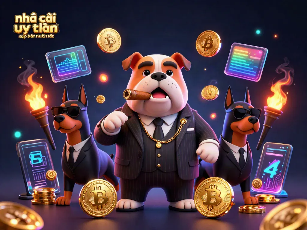Engage with nhà cái uy tín cập nhật mới nhất in this vibrant 3D casino scene featuring a mafia boss and bodyguards.