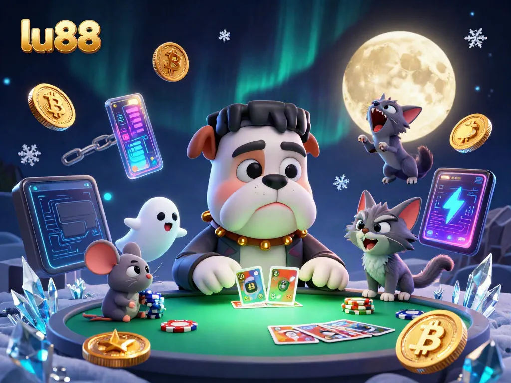 Experience thrilling gameplay with lu88’s cartoon characters in a vibrant casino atmosphere.