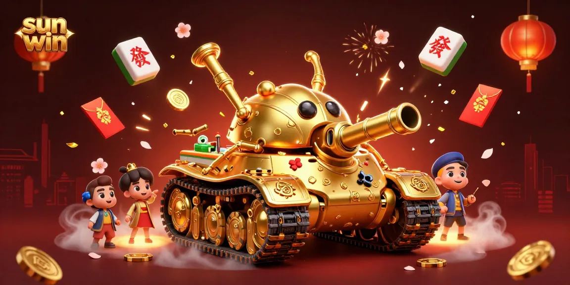 Experience thrilling gaming with Sun Win in a captivating 3D casino scene filled with rich details.